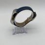Swatch Irony Stainless Steel Quartz Watch Blue Leather Strap Date 46mm Image 5