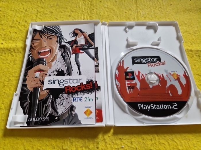 Singstar Rocks PlayStation2 Ps2 Games Original