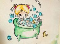 main image for ad Cute Bathroom Sign - Handmade