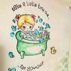 Cute Bathroom Sign - Handmade