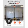 Hand Chain Hoist, 1 Ton Capacity, Manual Chain Block with Upgrade G80 Galvanized Chain, 6 m Lifting Height, Heavy Duty Pulley Hoist for Garage Image 3
