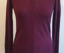 Vero Moda Women's Cardigan Long Sleeves Wine New With Tags Size S