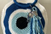 Evil Eye Crochet bag