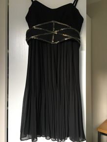 Ted Baker Pleated Dress Size 10-12