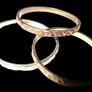 Vintage Hallmarked 9k Rose/White/Yellow Gold Rings Image 10