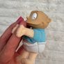 Burger King 1998 Rugrats Tommy Pickles Hugging clip on Plush approx. 4" Used Please see photos Image 9