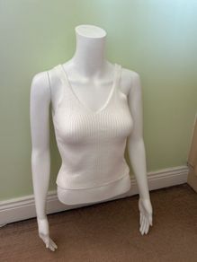 White summer top