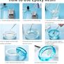 NEW SALE | 960ml Clear Crystal Resin Kit for Beginners Casting Resin Kit for Crafts Jewelry Making Image 5