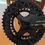 crankset r9100 absolute black chainrings Image 4