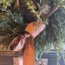 Stunning over 70 cm faux wreath vintage bow and antlers Image 8