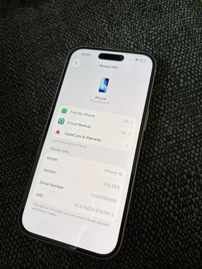 iPhone 15