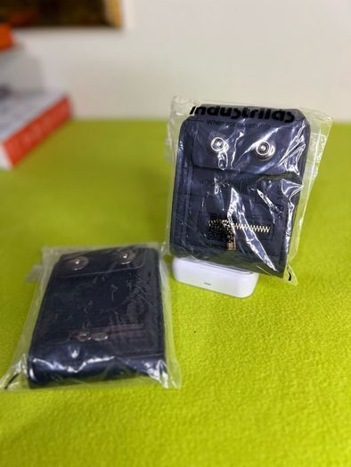 Black Leather Quality Wallet for Men's Perfect Gift Black Coin saver.