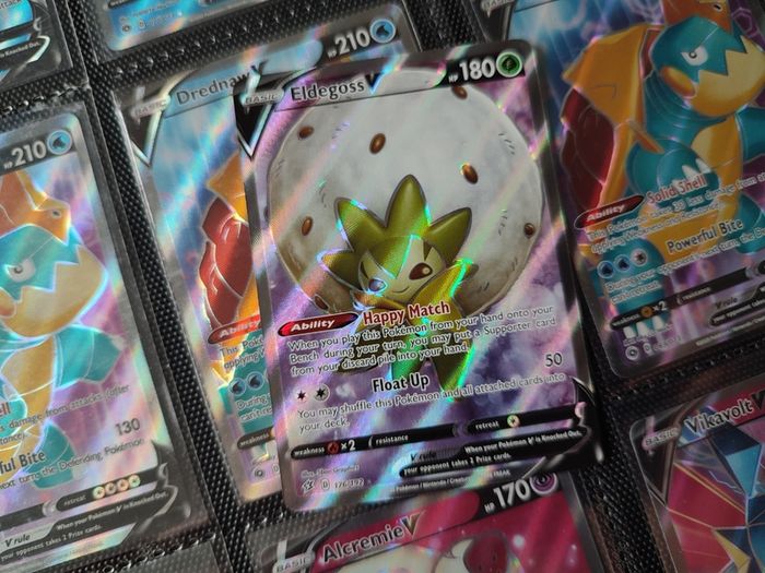 Eldegoss V ! Full Art ! Ultra Rare ! from Rebel Clash ! 2020 ! Pokemon Card ! TCG !