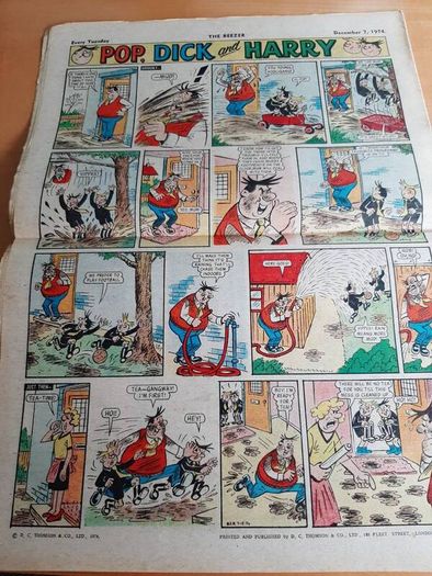 The Beezer comic Dec. 1974