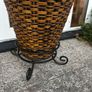 Large wicker plant pot Image 3