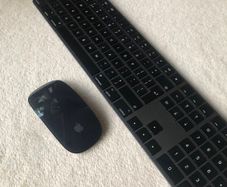 Apple Magic Keyboard + Magic Mouse 2 in Space Grey