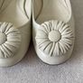 BALLY cream leather ladies shoes size 39 Image 6