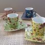 Stunning espresso cups and saucers Image 2