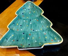 Christmas  Tree Plate