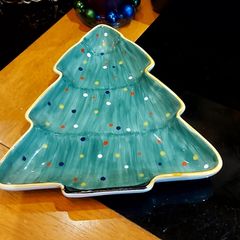 Christmas  Tree Plate