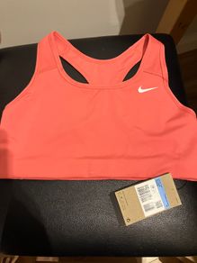 Nike Swoosh Medium Support Women's Padded Sports Bra (size M)