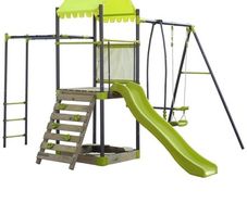 Smyths Toys Swing and Slide Outdoor Multi-Ride Kids Activity 2 Weeks Old