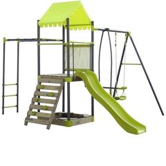 Smyths Toys Swing and Slide Outdoor Multi-Ride Kids Activity 2 Weeks Old