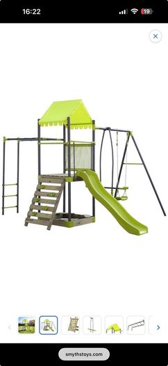 Smyths Toys Swing and Slide Outdoor Multi-Ride Kids Activity 2 Weeks Old