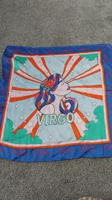 satin virgo scarf