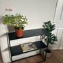 Console Jysk Black Metal Side Table Image 3