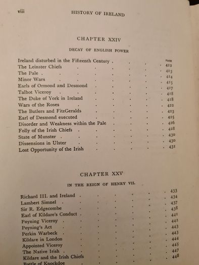A History Of Ireland. Half Of Volume 2. Hardback.