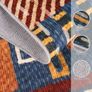 Washable Living Room Rugs 160x230cm Animal Boho Patchwork Rug  Non-Slip & Low Pile Indoor Carpet for Bedroom , Dining Room, Office Decor Image 3