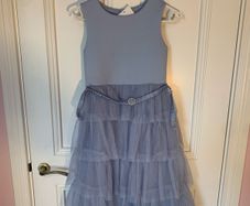 Light Blue girls dress ( age 9)