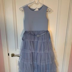 Light Blue girls dress ( age 9)