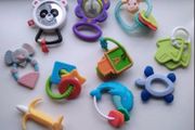 Bundle of Baby Toys and teethers