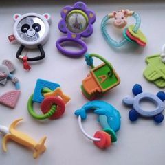 Bundle of Baby Toys and teethers
