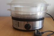 Cookworks 10102 3 Bowl Stramer -Stainless Steel Steam Cooker
