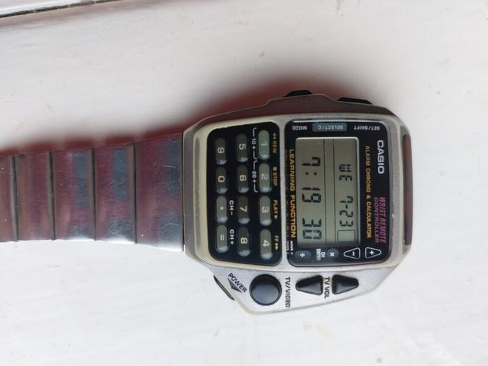 casio remote control watch