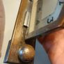 Art Deco German Gilded Brass Mantle Clock Image 4