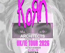 Korn Dublin 3Arena Tickets