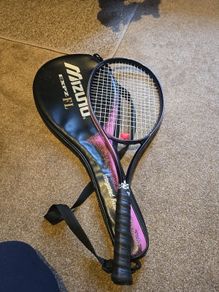 Mizuno Tennis racket and case
