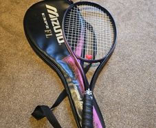 Mizuno Tennis racket and case