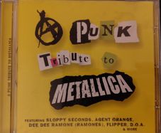 Various - A Punk Tribute To Metallica CD (2001) HARD TO FIND DOA, Vibrators EX+