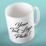 50 x personalised custom printed mug gift photo logo text Image 3