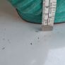 ALDO suede aqua peep toe heels Sz 40 (Fit 7UK) Image 5