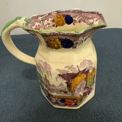 Old MASONS ceramic Jug  12 cms tall