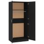 Wardrobe Black 80x52x180 cm Chipboard Image 4