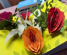 Rare Book of 3D Blossoms