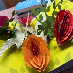 Rare Book of 3D Blossoms