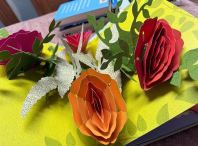 Rare Book of 3D Blossoms